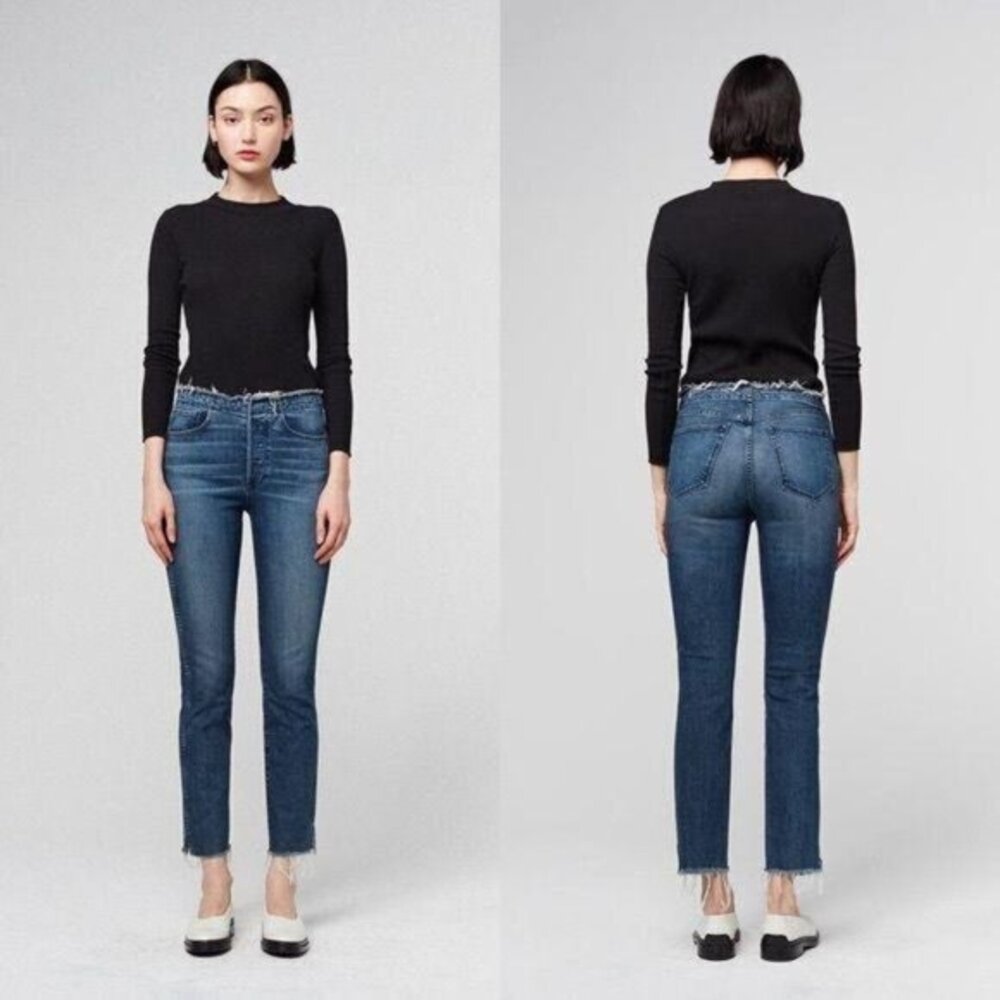 3x1 The Raw Edge Shelter Slim Jeans